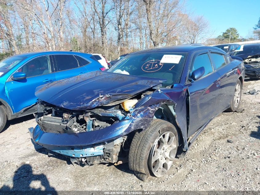 2015 Dodge Charger Se VIN: 2C3CDXFGXFH748844 Lot: 43976785