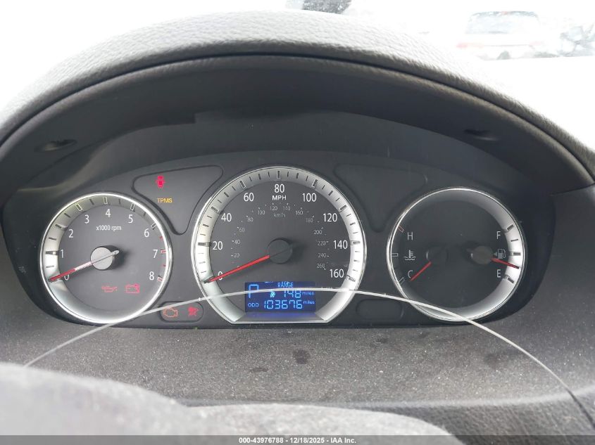 2009 Hyundai Sonata Gls VIN: 5NPET46C99H507338 Lot: 43976788