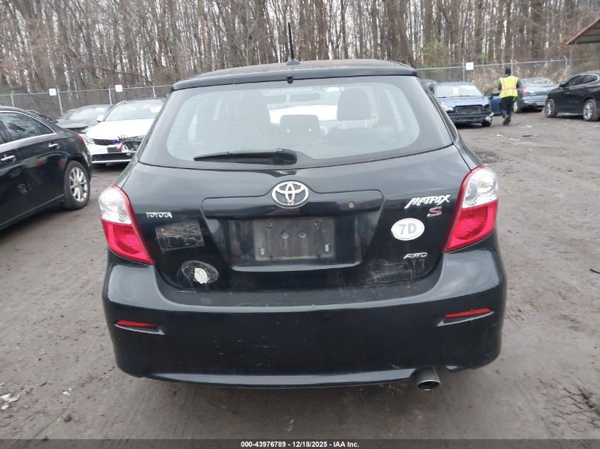 2009 Toyota Matrix S VIN: 2T1LE40E39C003592 Lot: 43976789