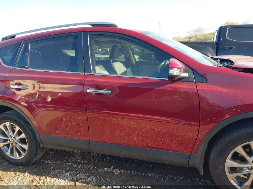 2018 Toyota Rav4 Limited VIN: JTMYFREV6JD117568 Lot: 43976800