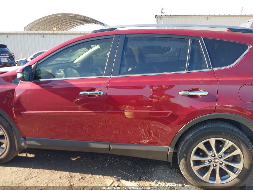 2018 Toyota Rav4 Limited VIN: JTMYFREV6JD117568 Lot: 43976800