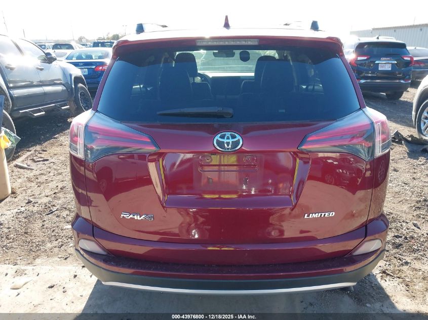 2018 Toyota Rav4 Limited VIN: JTMYFREV6JD117568 Lot: 43976800