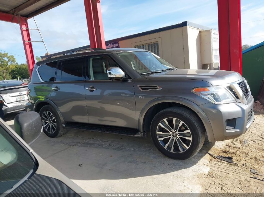 2020 Nissan Armada Sl 2Wd VIN: JN8AY2ND8L9110268 Lot: 43976813
