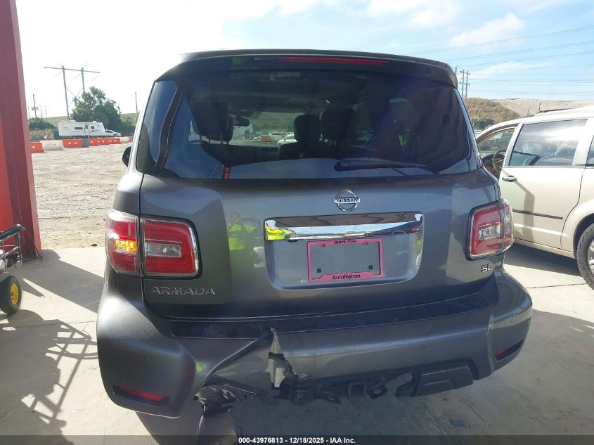 2020 Nissan Armada Sl 2Wd VIN: JN8AY2ND8L9110268 Lot: 43976813