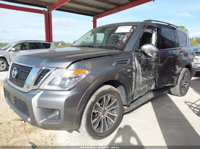 2020 Nissan Armada Sl 2Wd VIN: JN8AY2ND8L9110268 Lot: 43976813