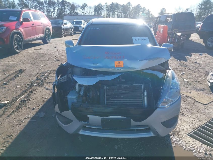 2019 Nissan Versa 1.6 Sv VIN: 3N1CN7AP4KL827107 Lot: 43976815