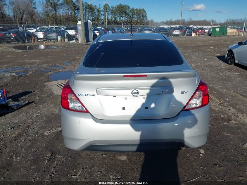 2019 Nissan Versa 1.6 Sv VIN: 3N1CN7AP4KL827107 Lot: 43976815