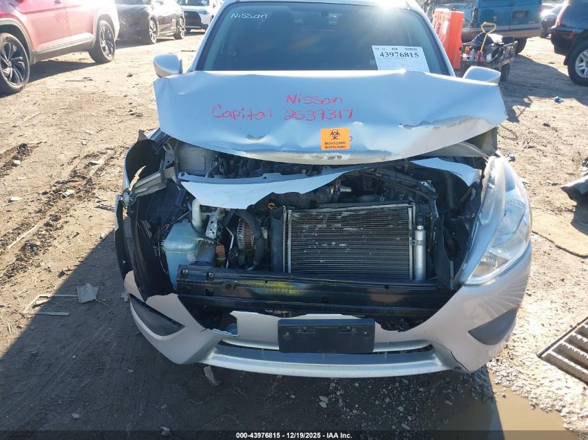 2019 Nissan Versa 1.6 Sv VIN: 3N1CN7AP4KL827107 Lot: 43976815