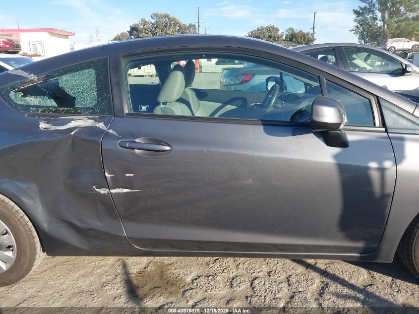 2012 Honda Civic Lx VIN: 2HGFG3B58CH506452 Lot: 43976819