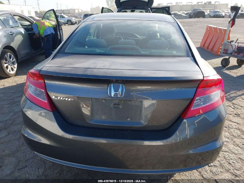 2012 Honda Civic Lx VIN: 2HGFG3B58CH506452 Lot: 43976819