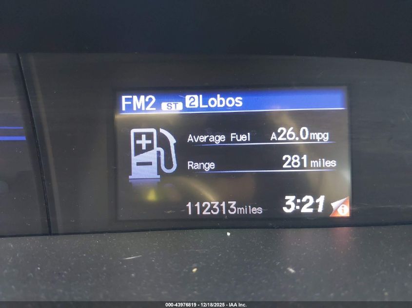 2012 Honda Civic Lx VIN: 2HGFG3B58CH506452 Lot: 43976819