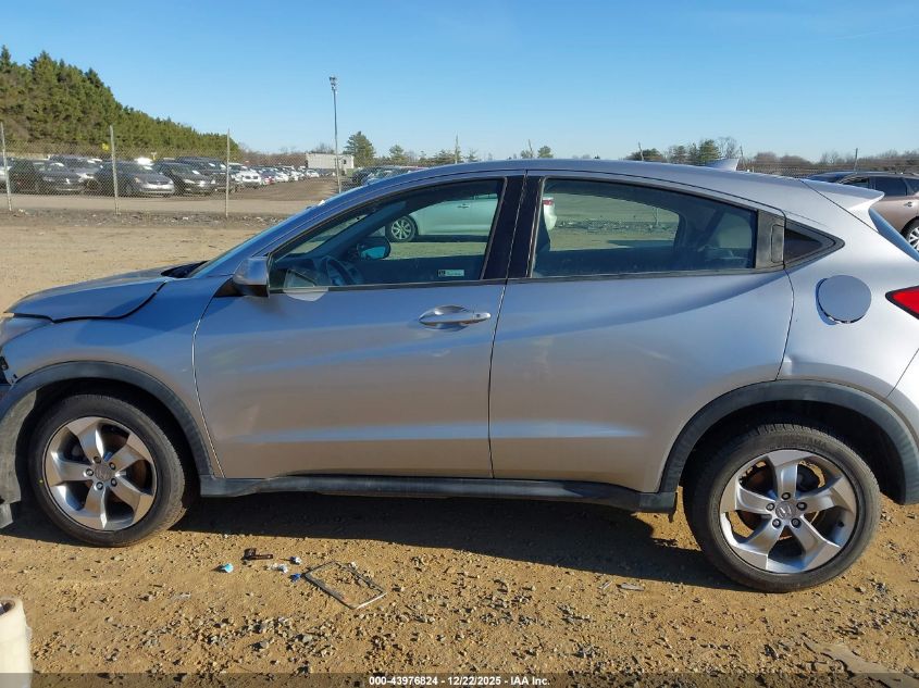 2018 Honda Hr-V Lx VIN: 3CZRU6H35JG728921 Lot: 43976824