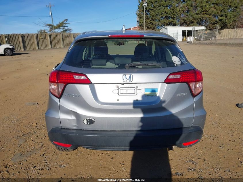 2018 Honda Hr-V Lx VIN: 3CZRU6H35JG728921 Lot: 43976824