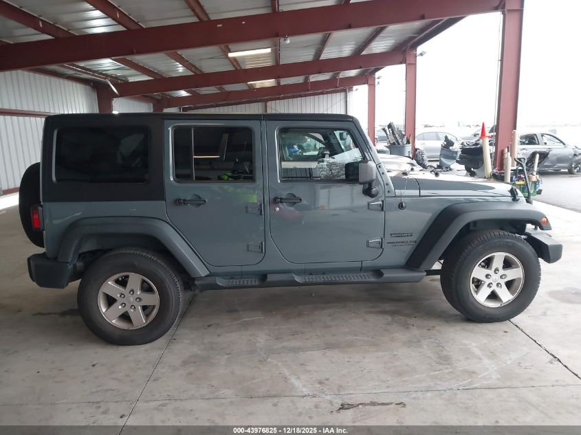 2014 Jeep Wrangler Unlimited Sport VIN: 1C4BJWDG2EL208628 Lot: 43976825