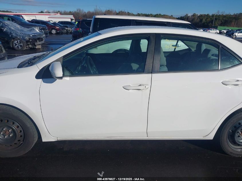 2015 Toyota Corolla Le VIN: 2T1BURHE3FC311356 Lot: 43976827