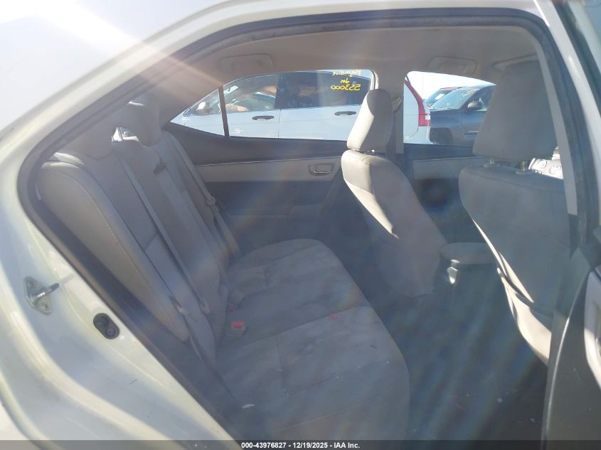 2015 Toyota Corolla Le VIN: 2T1BURHE3FC311356 Lot: 43976827