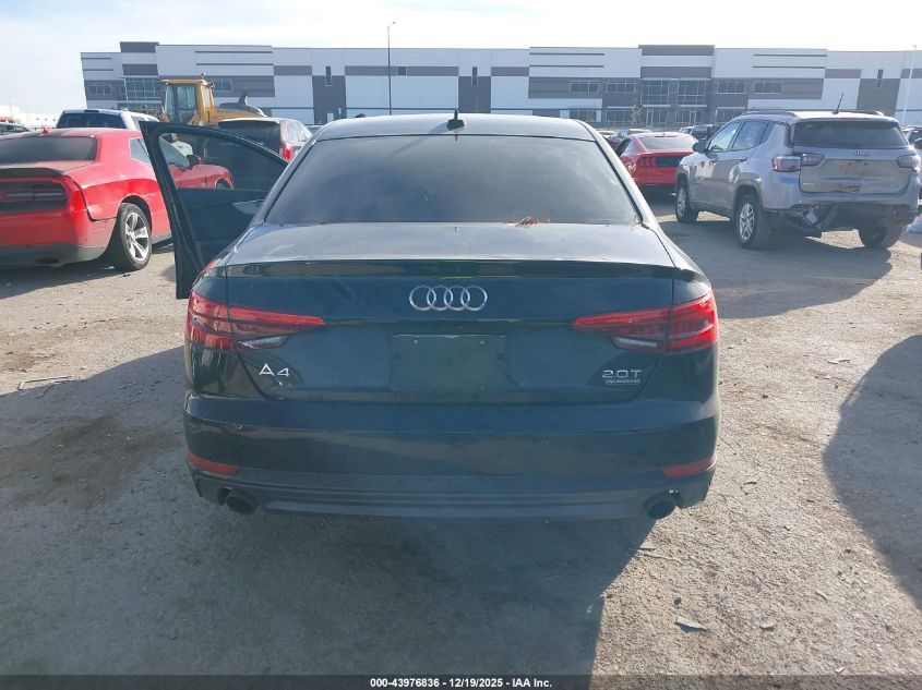 2017 Audi A4 2.0T Premium VIN: WAUENAF41HN000768 Lot: 43976836