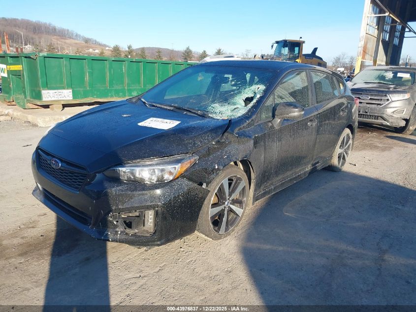 2018 Subaru Impreza 2.0I Sport VIN: 4S3GTAK68J3750517 Lot: 43976837
