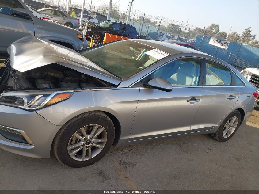 2015 Hyundai Sonata Se VIN: 5NPE24AF3FH021902 Lot: 43976843