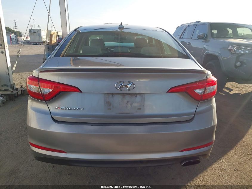 2015 Hyundai Sonata Se VIN: 5NPE24AF3FH021902 Lot: 43976843
