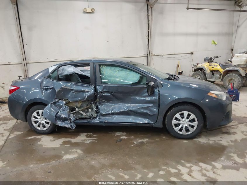 2015 Toyota Corolla Le Eco VIN: 2T1BPRHE9FC260467 Lot: 43976853