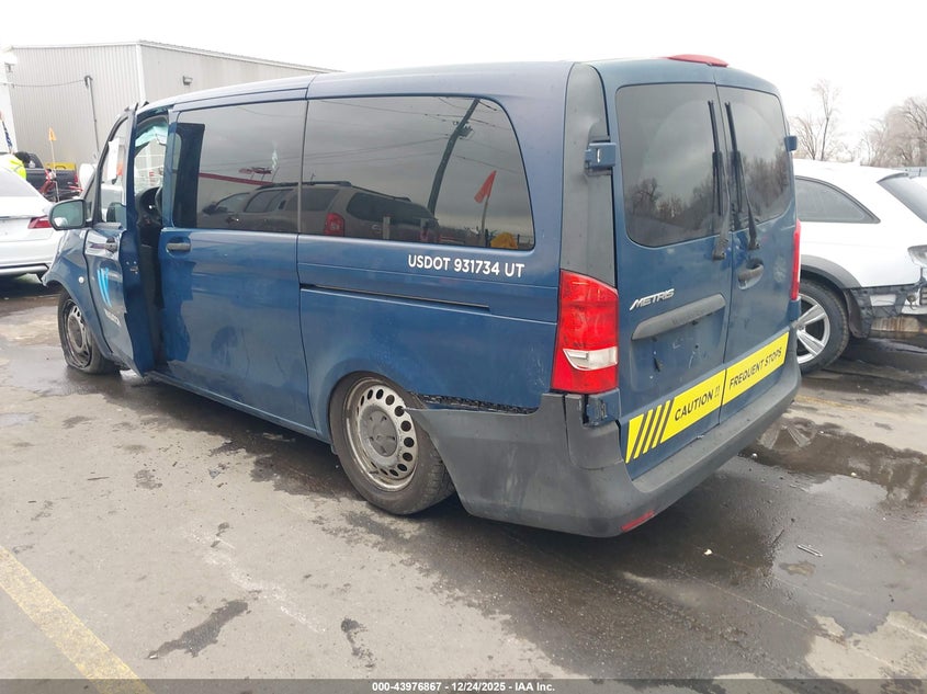 Vin: wd4pg2ee1g3164088, lot: 44472563, mercedes-benz metris 20163