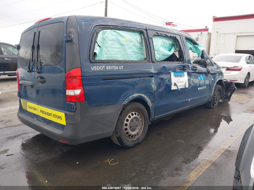 Vin: wd4pg2ee1g3164088, lot: 44472563, mercedes-benz metris 20164