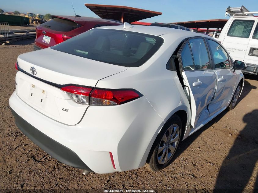 2024 Toyota Corolla Le VIN: 5YFB4MDE4RP174912 Lot: 43976871