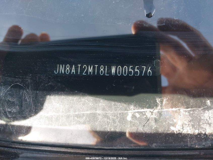 2020 Nissan Rogue Sv Fwd VIN: JN8AT2MT8LW005576 Lot: 43976872