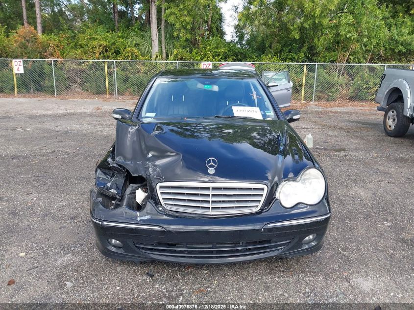 2007 Mercedes-Benz C 280 Luxury VIN: WDBRF54H27A941097 Lot: 43976876