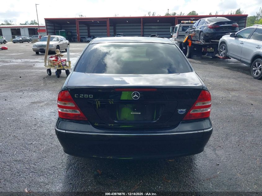 2007 Mercedes-Benz C 280 Luxury VIN: WDBRF54H27A941097 Lot: 43976876