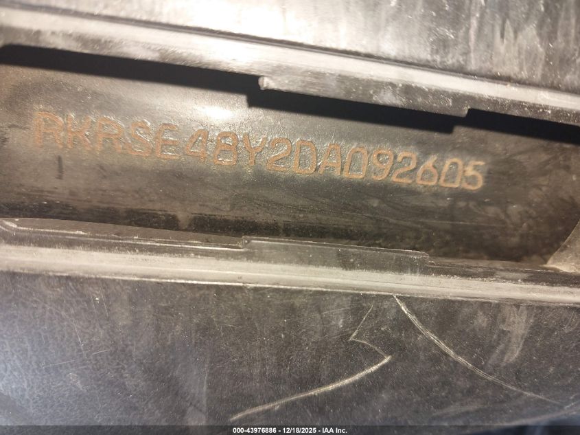 2013 Yamaha Yw125 VIN: RKRSE48Y2DA092605 Lot: 43976886