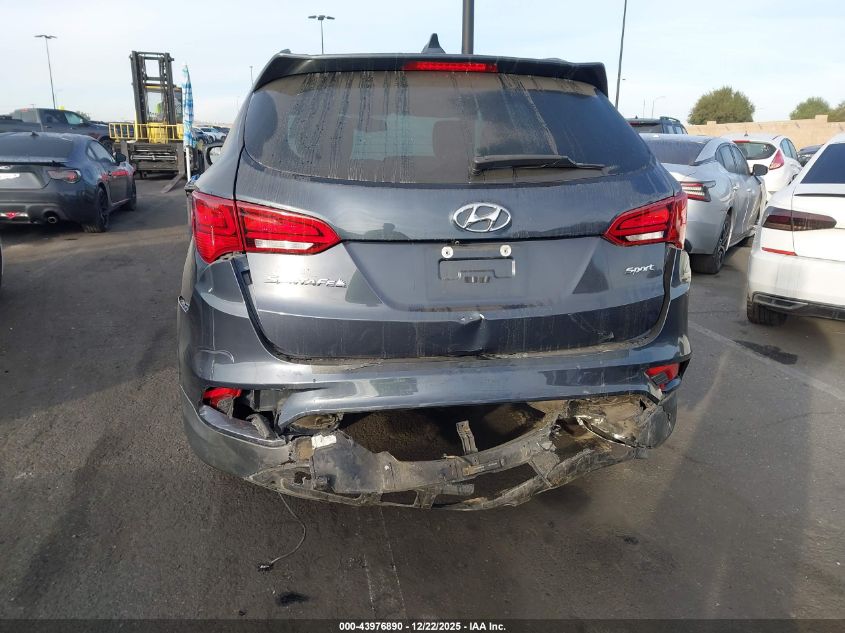 2018 Hyundai Santa Fe Sport 2.4L VIN: 5XYZU3LB0JG522231 Lot: 43976890
