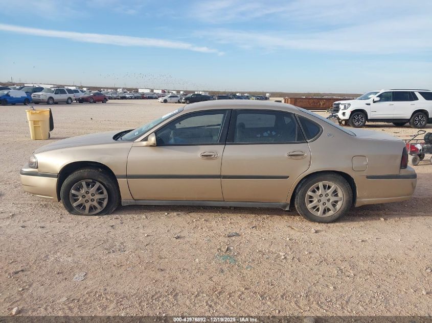 2005 Chevrolet Impala VIN: 2G1WF52E159211180 Lot: 43976892