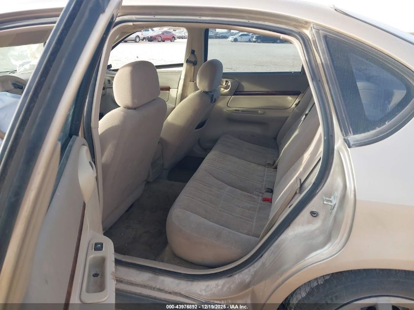 2005 Chevrolet Impala VIN: 2G1WF52E159211180 Lot: 43976892