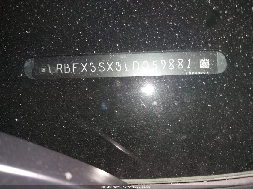 2020 Buick Envision Awd Premium I VIN: LRBFX3SX3LD059881 Lot: 43976923