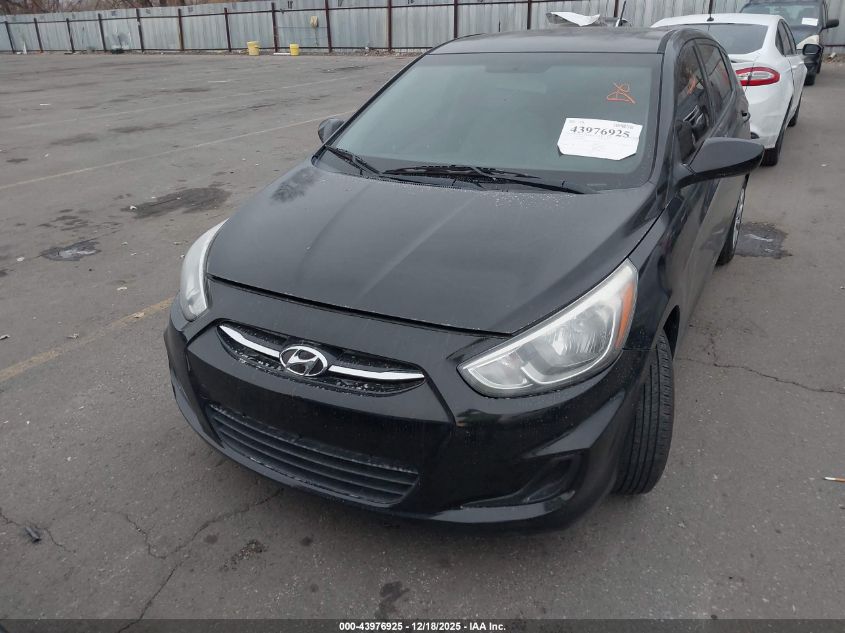 2015 Hyundai Accent Gs VIN: KMHCT5AE8FU206434 Lot: 43976925