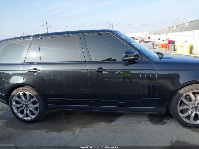 2016 Land Rover Range Rover 5.0L V8 Supercharged VIN: SALGS3EF5GA297478 Lot: 43976927