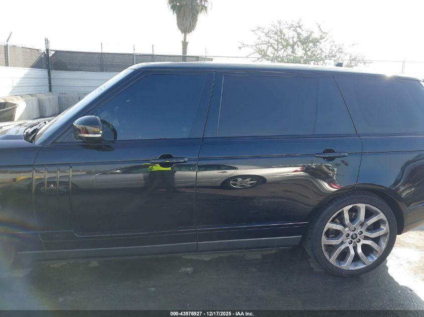 2016 Land Rover Range Rover 5.0L V8 Supercharged VIN: SALGS3EF5GA297478 Lot: 43976927