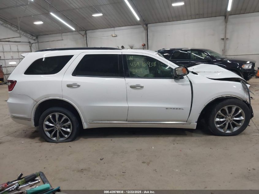 2022 Dodge Durango Citadel Awd VIN: 1C4RDJEG9NC194282 Lot: 43976938