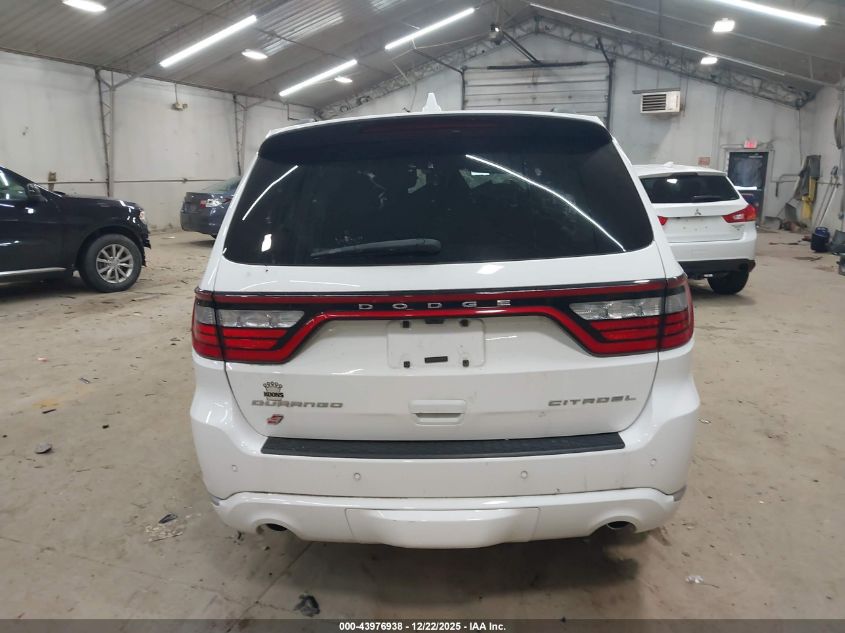 2022 Dodge Durango Citadel Awd VIN: 1C4RDJEG9NC194282 Lot: 43976938