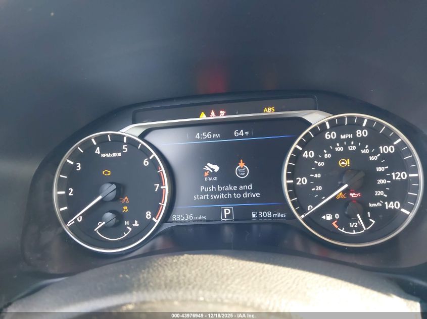 2020 Nissan Altima Sr Fwd VIN: 1N4BL4CVXLC134599 Lot: 43976949