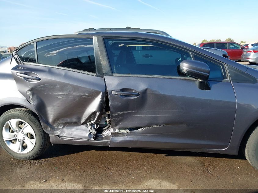 2014 Honda Civic Lx VIN: 19XFB2F5XEE225785 Lot: 43976951