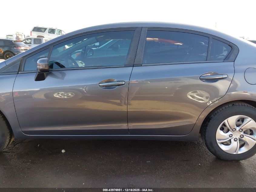 2014 Honda Civic Lx VIN: 19XFB2F5XEE225785 Lot: 43976951