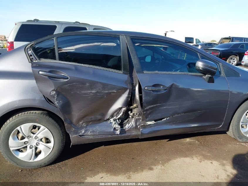 2014 Honda Civic Lx VIN: 19XFB2F5XEE225785 Lot: 43976951