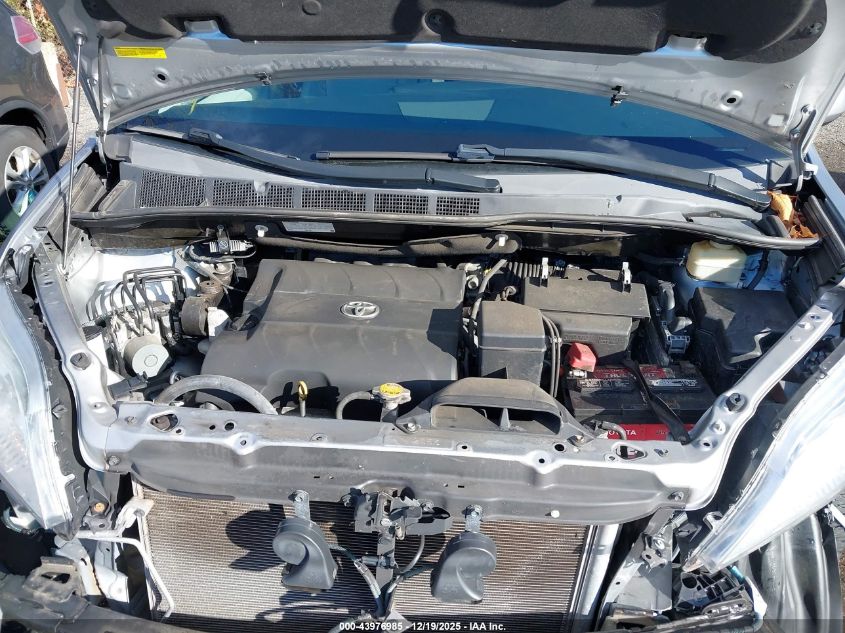 2016 Toyota Sienna Xle 8 Passenger VIN: 5TDYK3DC9GS742102 Lot: 43976985