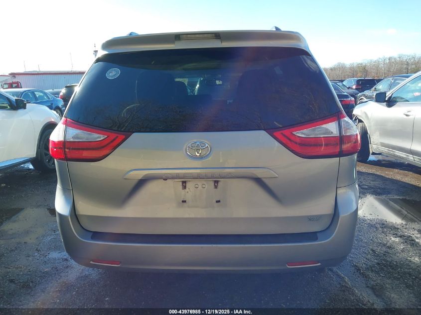 2016 Toyota Sienna Xle 8 Passenger VIN: 5TDYK3DC9GS742102 Lot: 43976985