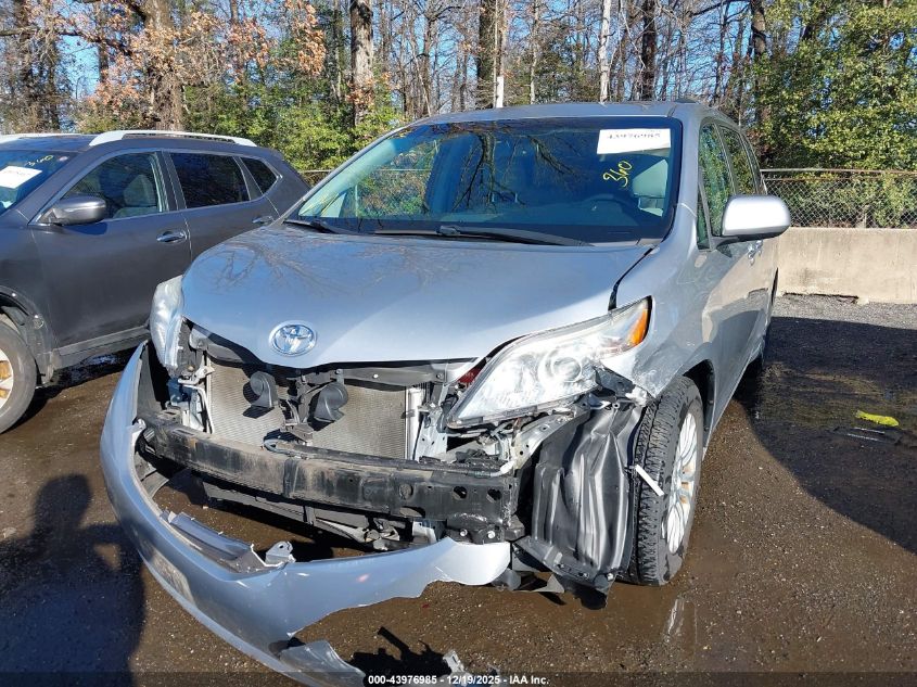 2016 Toyota Sienna Xle 8 Passenger VIN: 5TDYK3DC9GS742102 Lot: 43976985