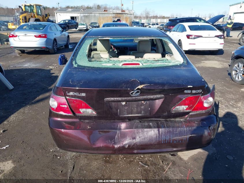 2003 Lexus Es 300 VIN: JTHBF30G730134738 Lot: 43976992