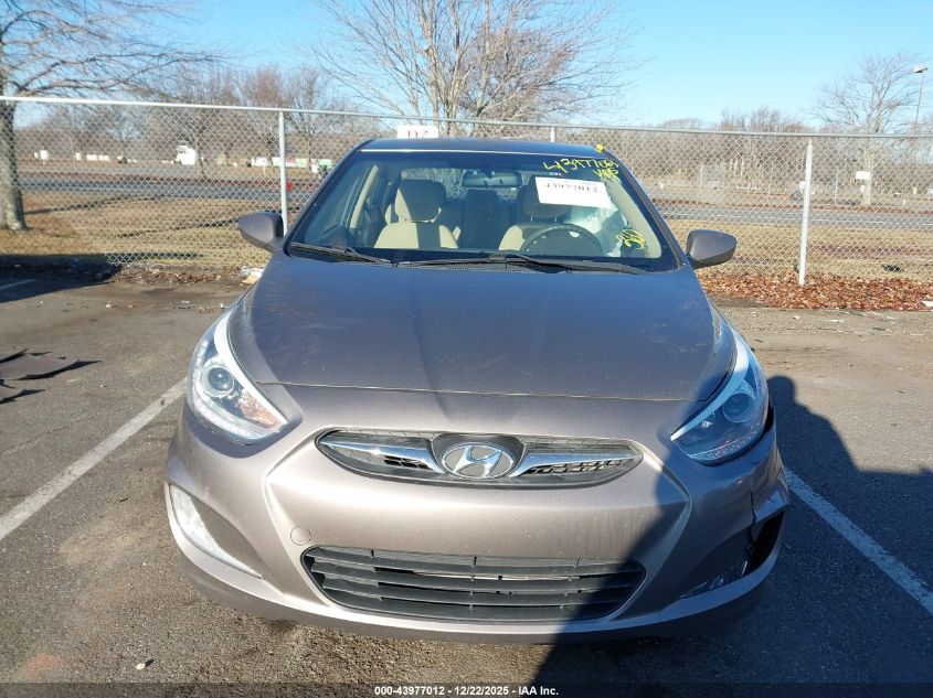 2014 Hyundai Accent Gls VIN: KMHCU4AE6EU763686 Lot: 43977012